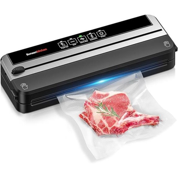 Bonsenkitchen Vacuum Sealer with Cutter and Bags