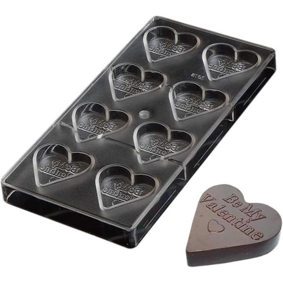 Grainrain Heart Chocolate Mold for Valentine's DIY Treats