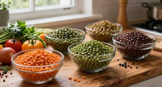 variety in lentil batch cooking