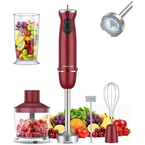 Immersion Blender 5-in-1 Hand Mixer with Accessories