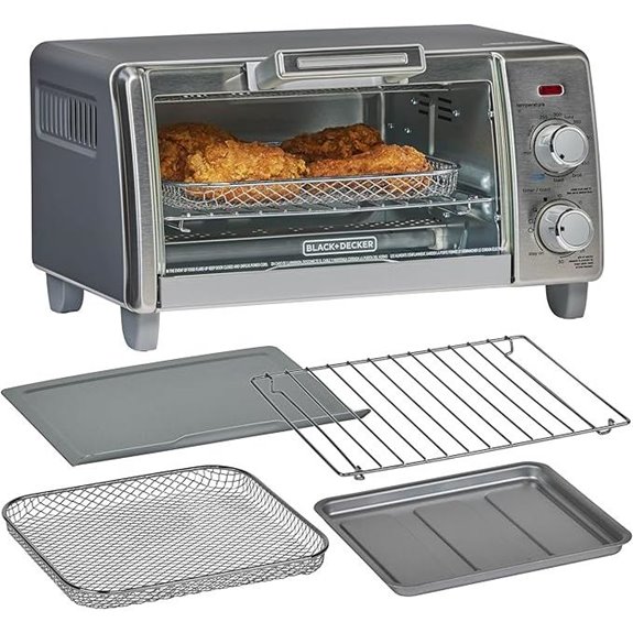 BLACK+DECKER 5-in-1 Air Fry Convection Toaster Oven