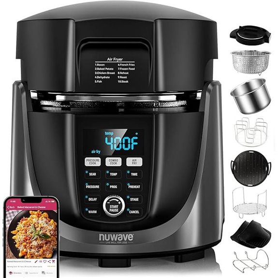 versatile air fryer combo