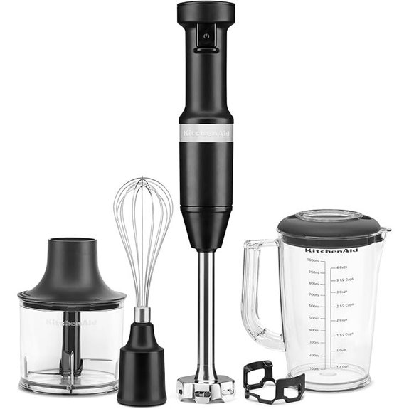 KitchenAid Variable Speed Hand Blender with Accessories