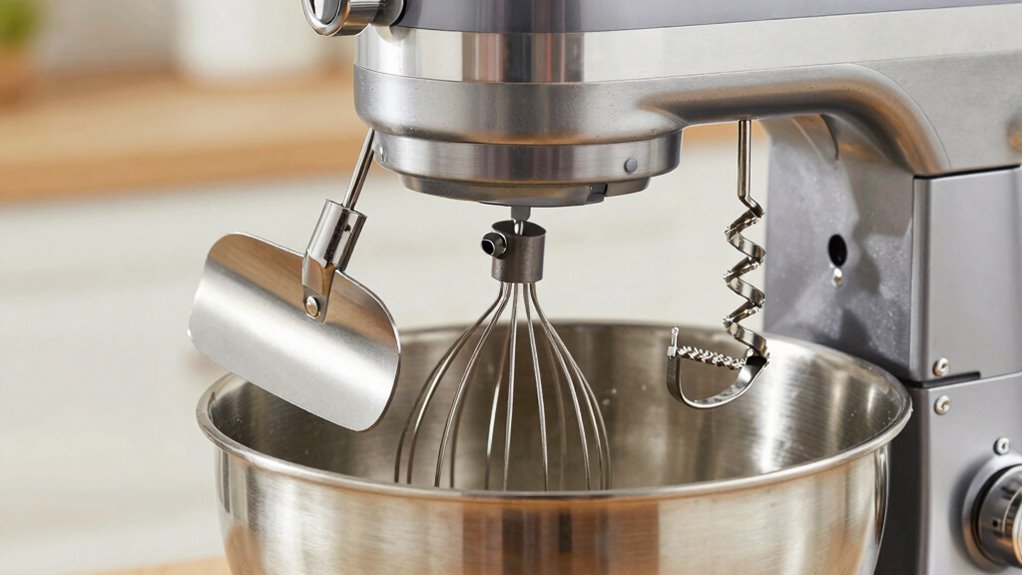 versatile mixer attachment options