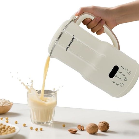 8-in-1 Nut Milk Maker Blender with Multiple Functions