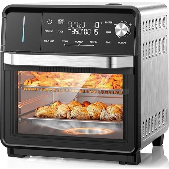 versatile steam oven functions