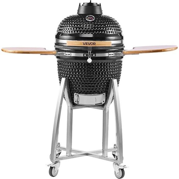 Vevor 18 Kamado Charcoal Grill with Thermometer