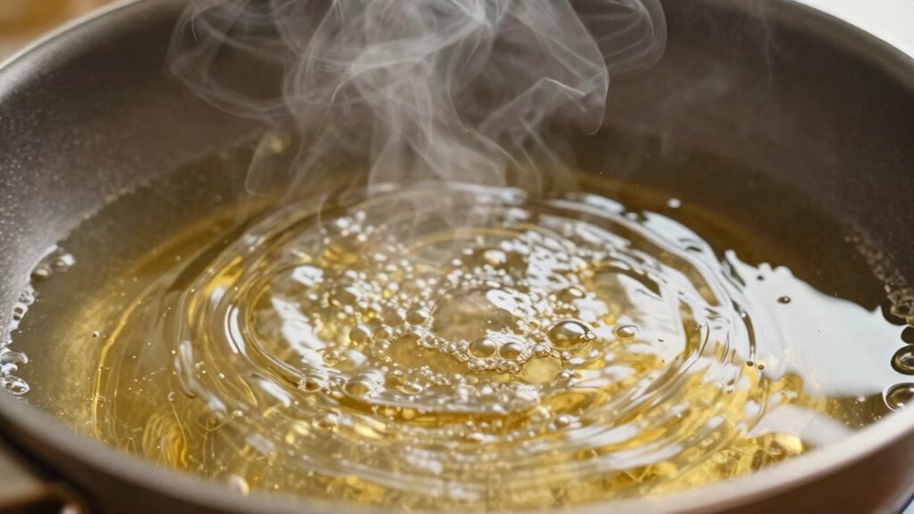 visual cues for oil temperature