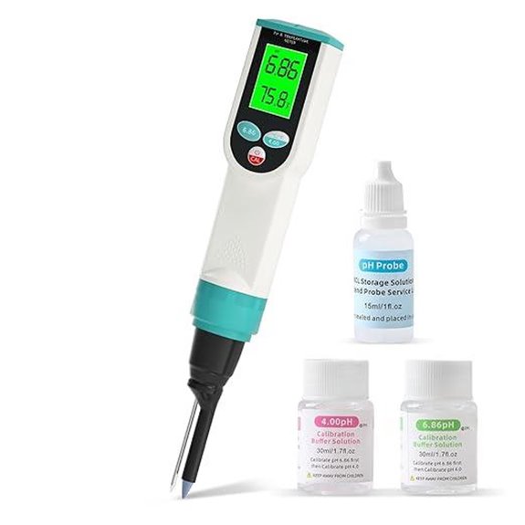 Food pH Meter with Waterproof & High Accuracy Probe