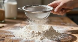 when to sift flour