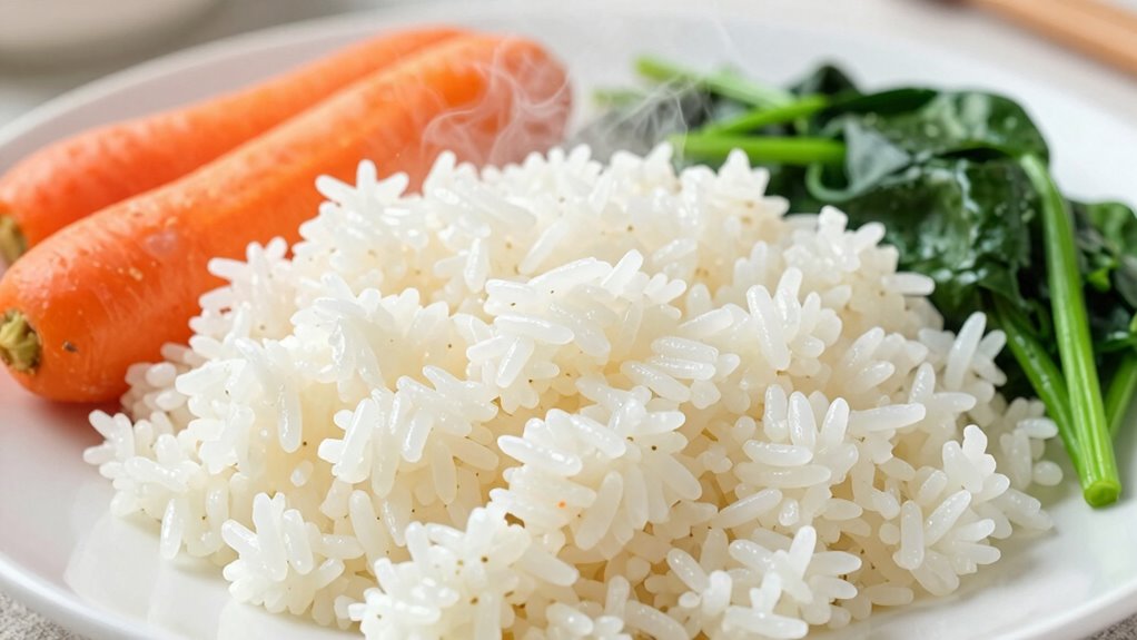 white rice health implications
