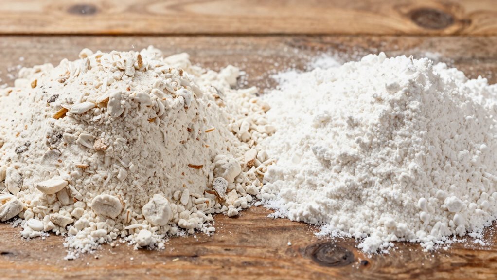 whole grain versus refined flour