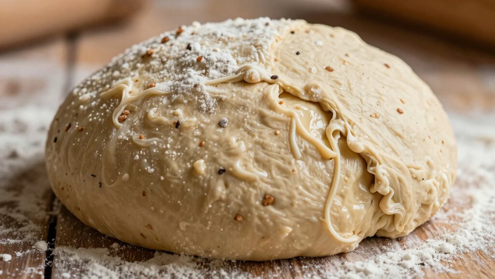 whole wheat dough stickiness