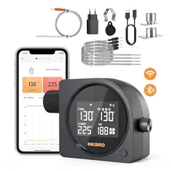 INKBIRD 5G Wi-Fi Bluetooth BBQ Temperature Controller