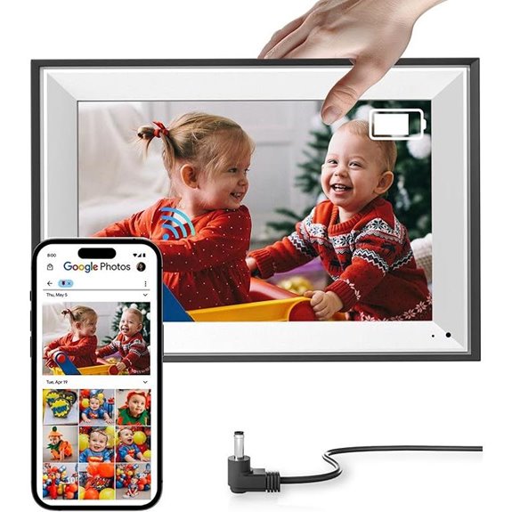 Cozyla WiFi Digital Photo Frame with App and Email