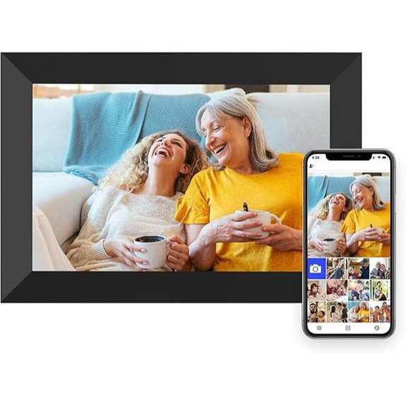WiFi 10.1 Digital Photo Frame with Touchscreen