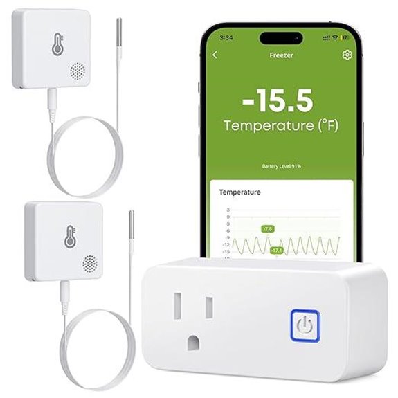 MOCREO WiFi Refrigerator Thermometer with Sensors