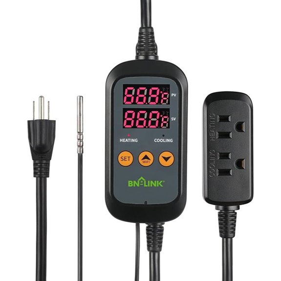 BN-LINK WiFi Digital Temperature Controller with Alexa