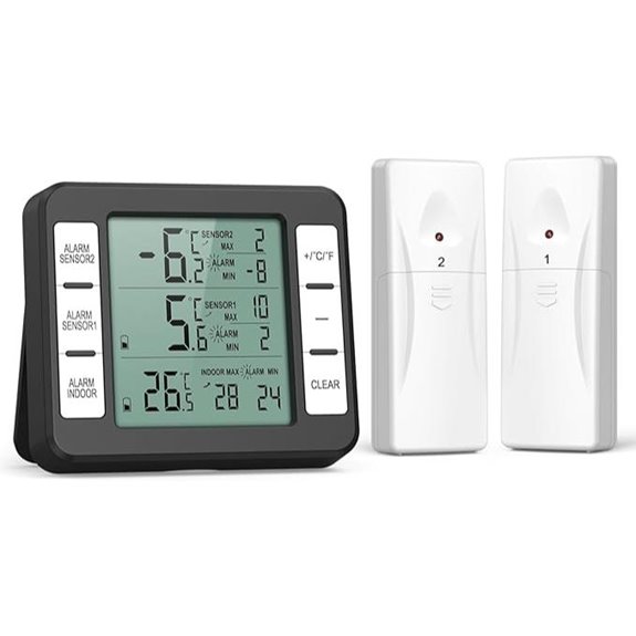 ORIA Wireless Digital Refrigerator Thermometer