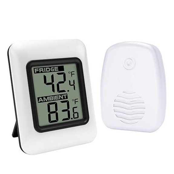 Urageuxy Wireless Refrigerator & Freezer Thermometer