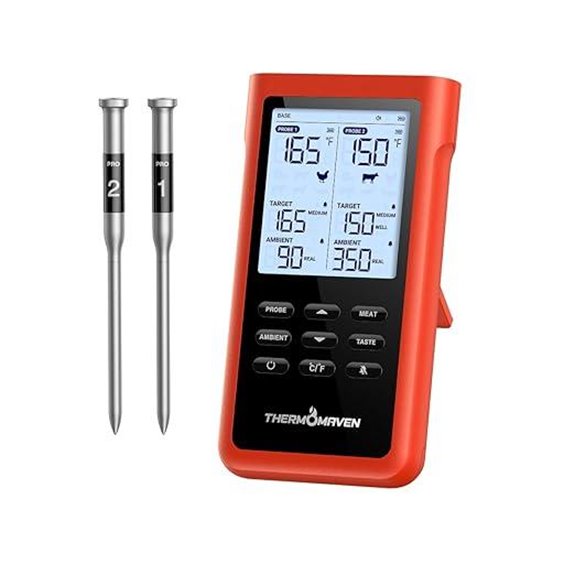 ThermoMaven 3000FT Wireless Meat Thermometer with 6 Sensors
