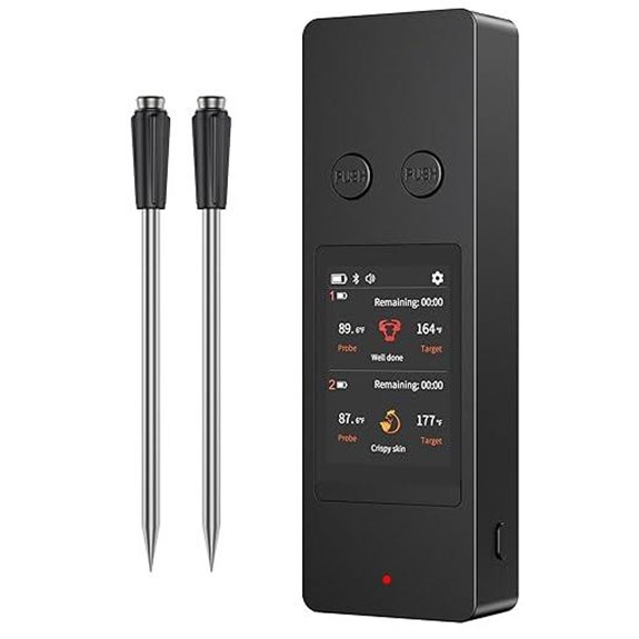 800FT Wireless Digital Meat Thermometer with Touchscreen