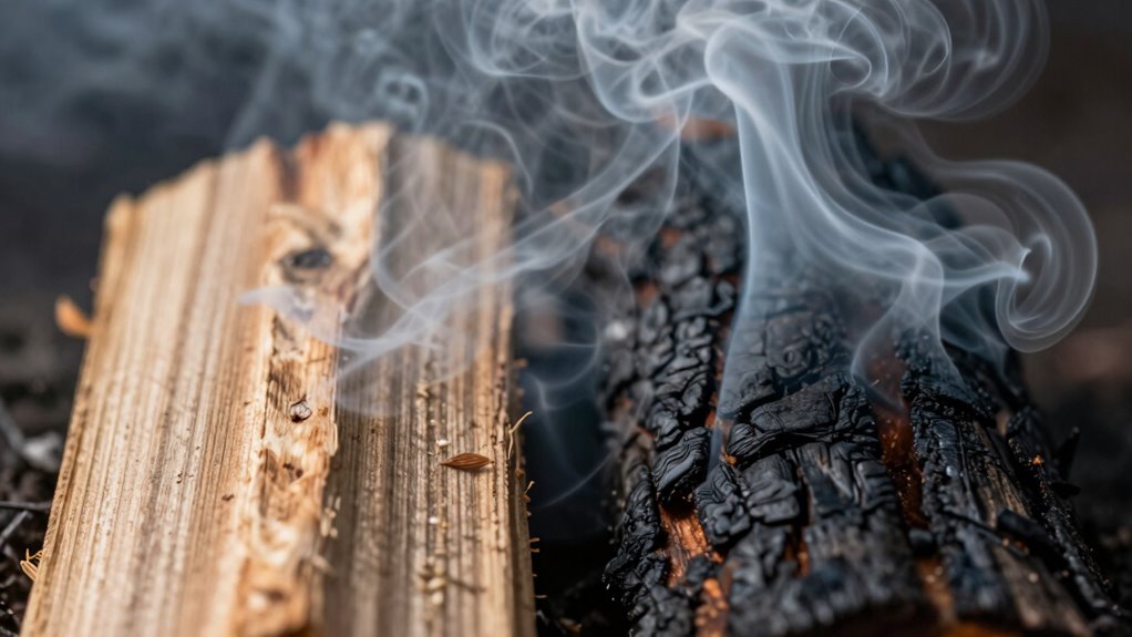 wood moisture impacts smoke quality