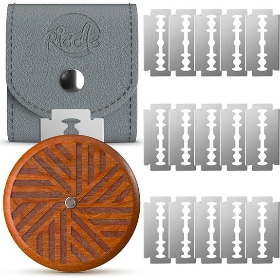 RICCLE UFO Wooden Bread Lame with Razor Blades