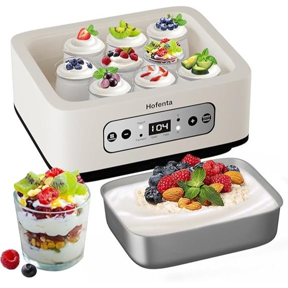 1.7 Quart Yogurt Maker with Glass Jars