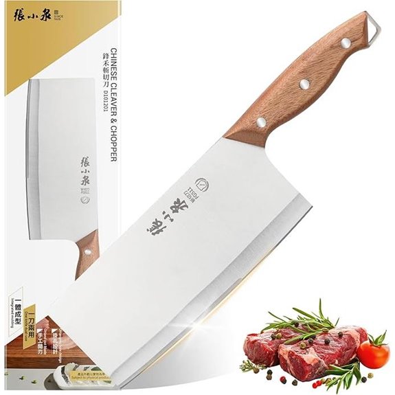 Zhang Xiao Quan 7.3” Meat Cleaver and Chopper