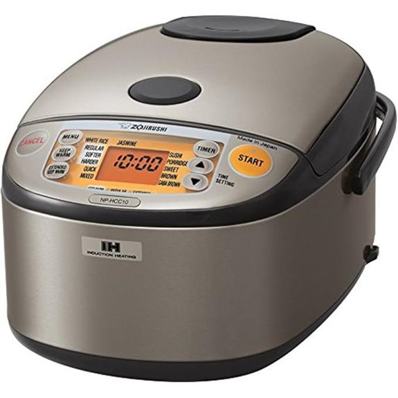 Zojirushi NP-HCC10XH Induction Rice Cooker and Warmer