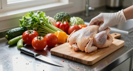 accidental contamination in kitchens