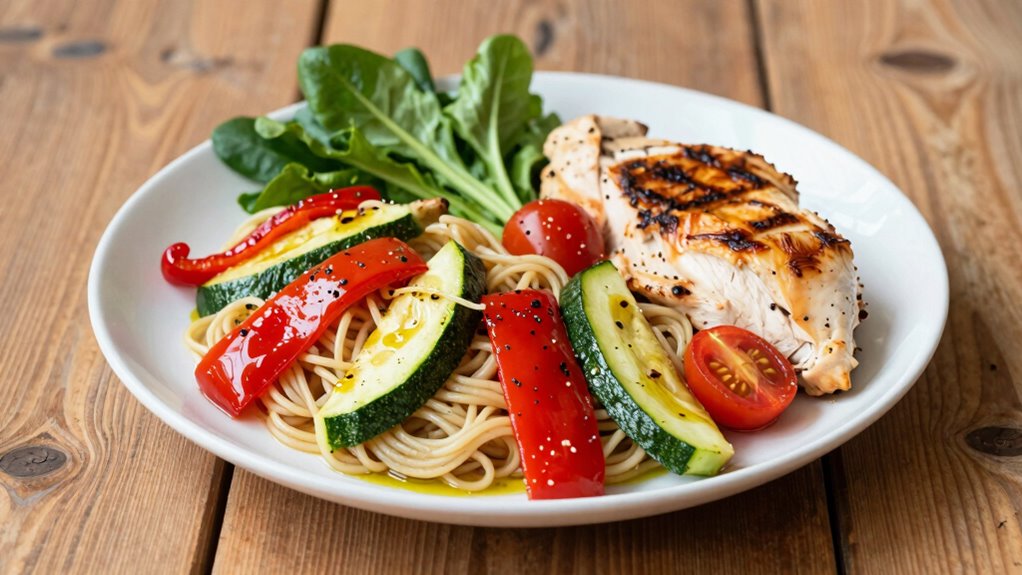 balance carbs with fiber