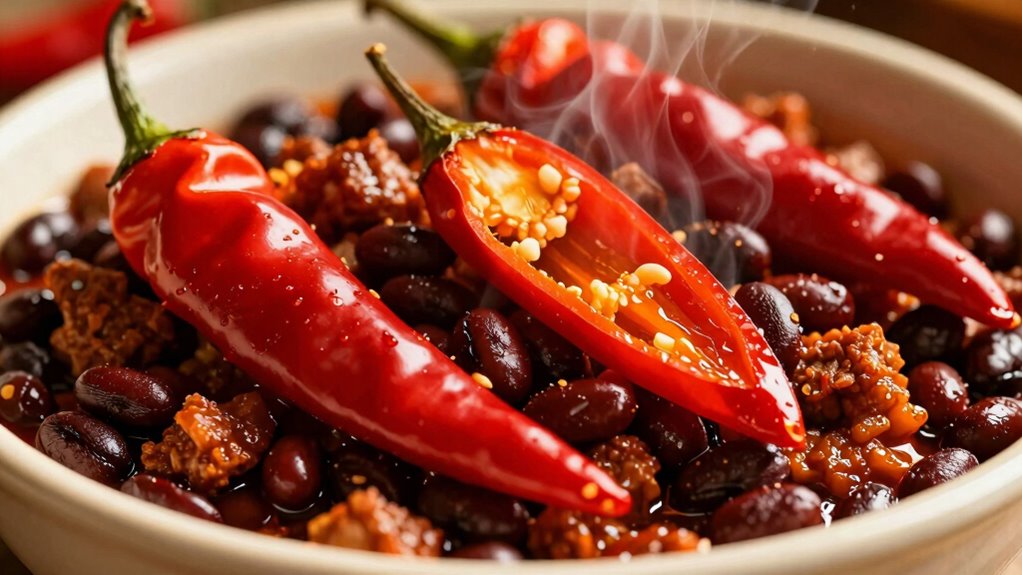 balanced chili flavor perception