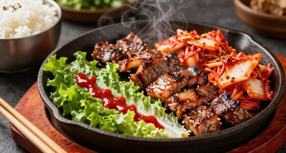 bold korean flavor contrast