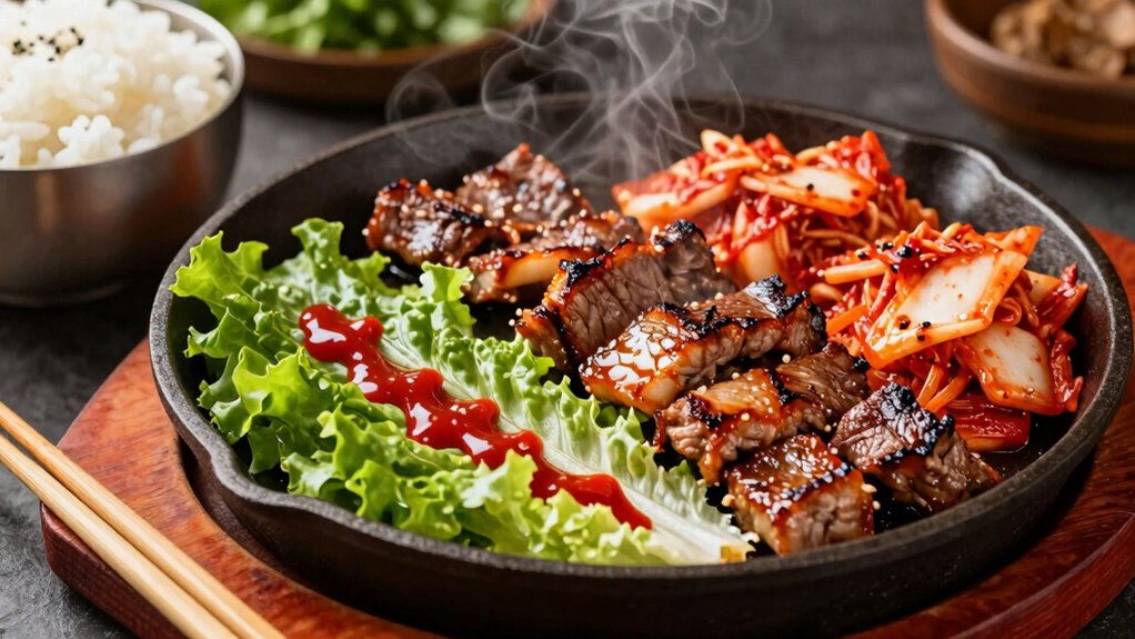 bold korean flavor contrast
