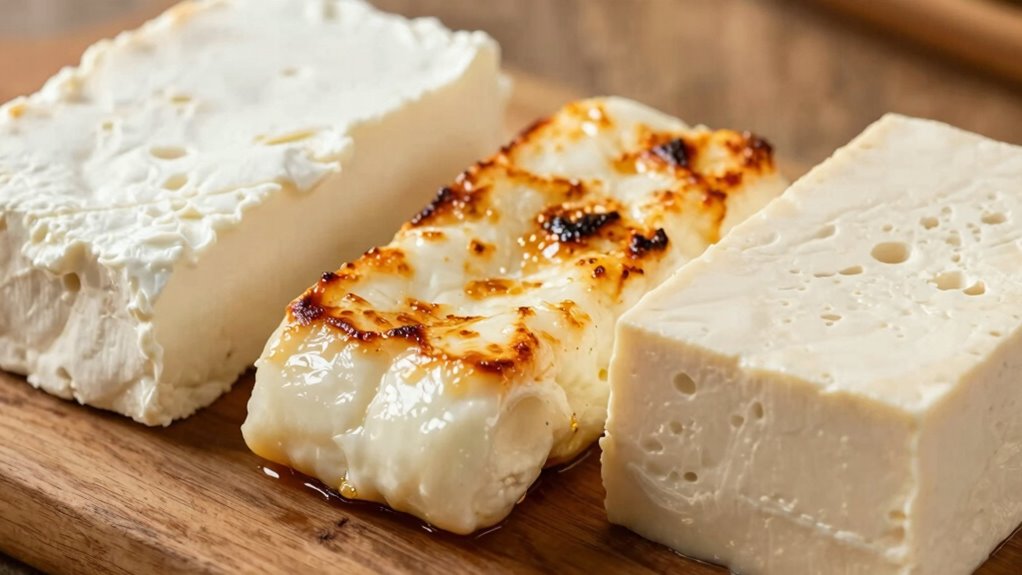 cheese textures influence cooking methods
