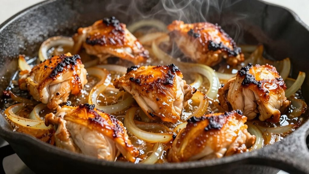 chemical reactions during cooking