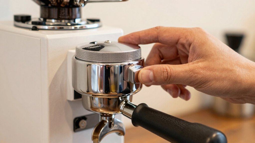 consistent grind size adjustment