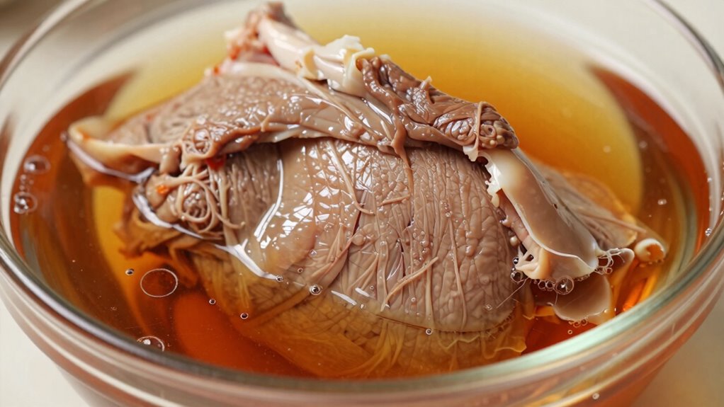 controlled acid marination timing