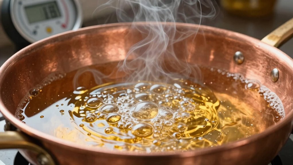 controlling oil temperature perfectly
