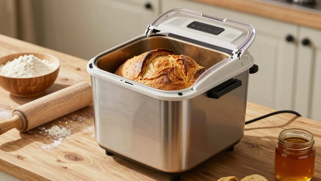 convenient home bread baking