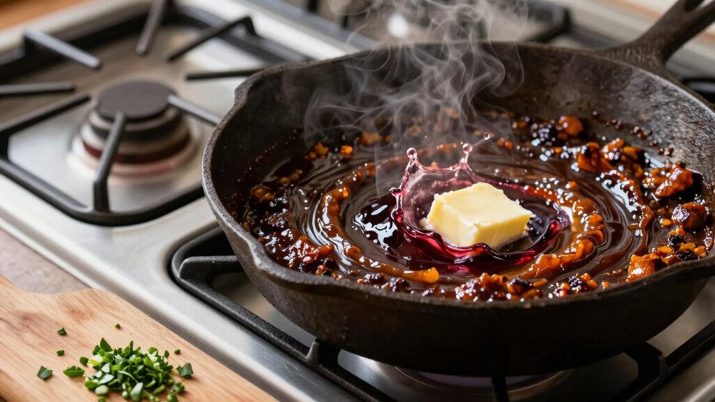 create flavorful pan sauce
