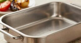 deeper pans prevent spills