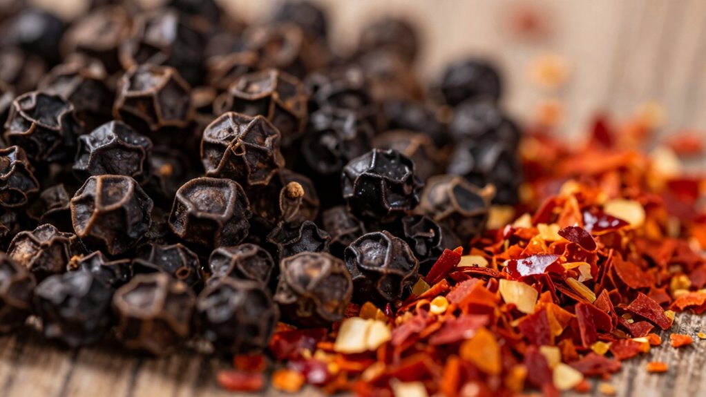 different sensations distinct spices