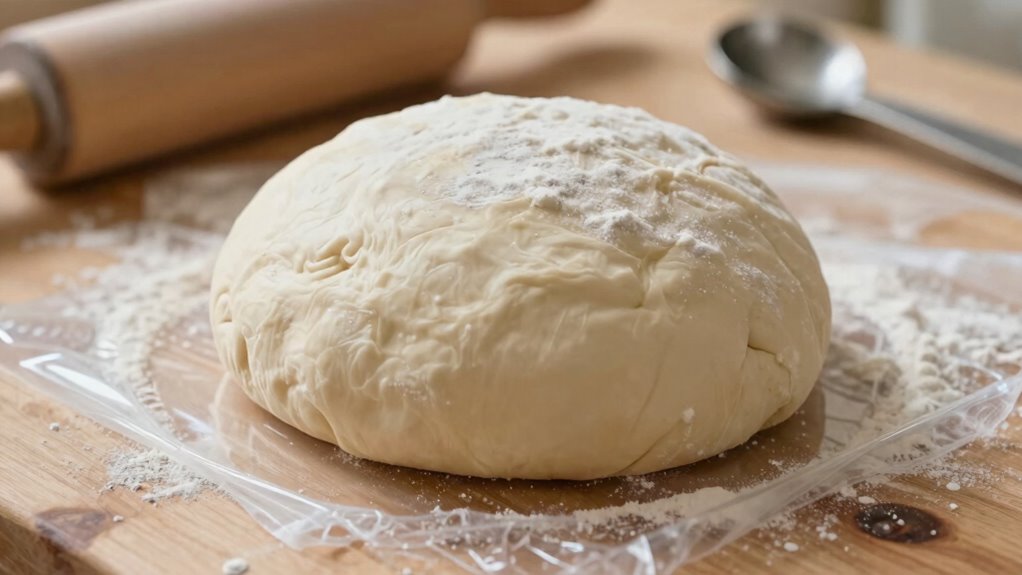 dough resting improves handling