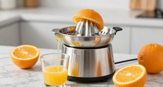 efficient citrus juice extraction