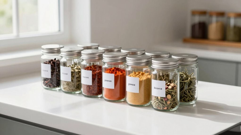 efficient spice storage system