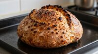enhances bread crust quality