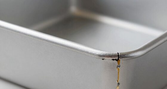faulty seal causes leaks